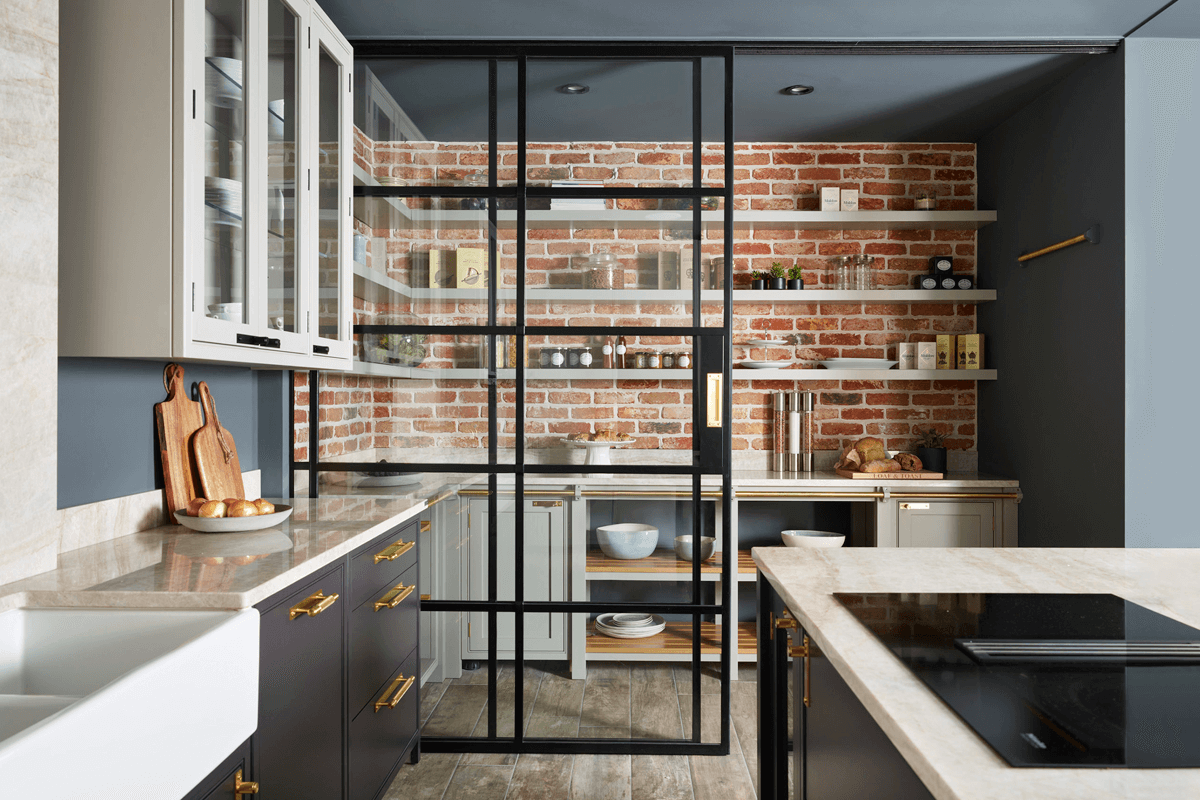 innervision-sliding-doors-pantry-kitchen Crittall Steel sliding doors